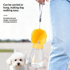 ZooFlex Leak-Proof Dog Water Bottle with Drinking Cup – Portable Pet Travel Dispenser