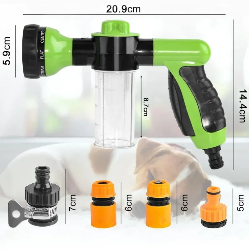 Zooflex AquaJet – 8-in-1 Dog Shower Sprayer