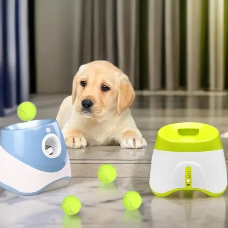 ZooFlex Automatic Dog Ball Launcher – Smart Fetch & Training Machine