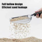ZooFlex Metal Cat Litter Scoop – Long Handle Cleaning Shovel