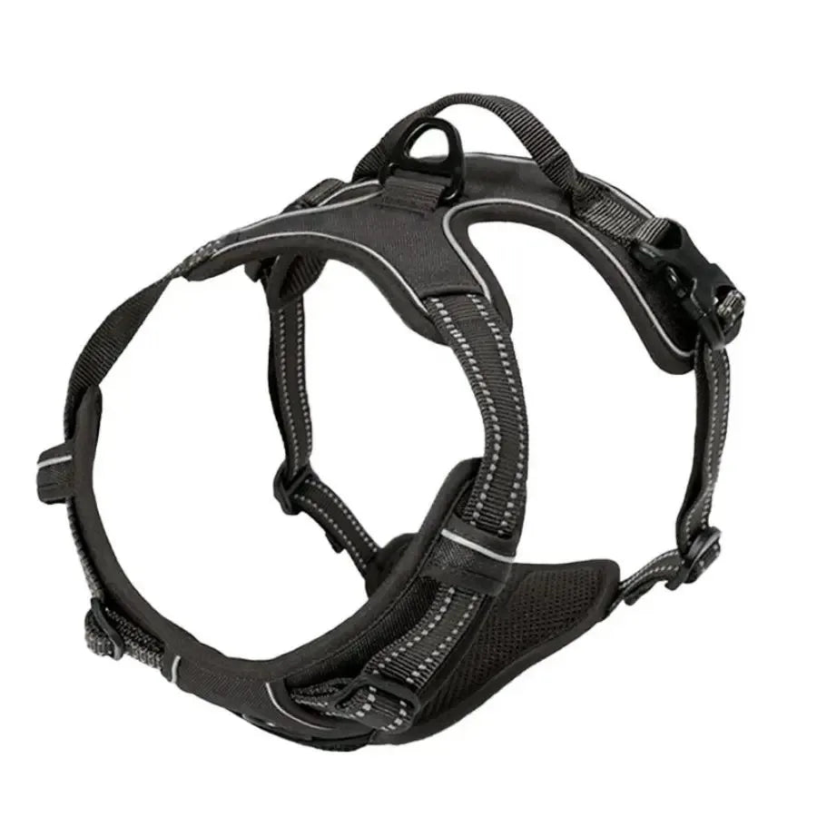 ZooFlex Adjustable Dog Harness & Leash Set for Small & Medium Dogs