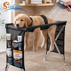 ZooFlex Pet Grooming Hammock & Foldable Stand – Cat & Dog Nail Trimming Kit