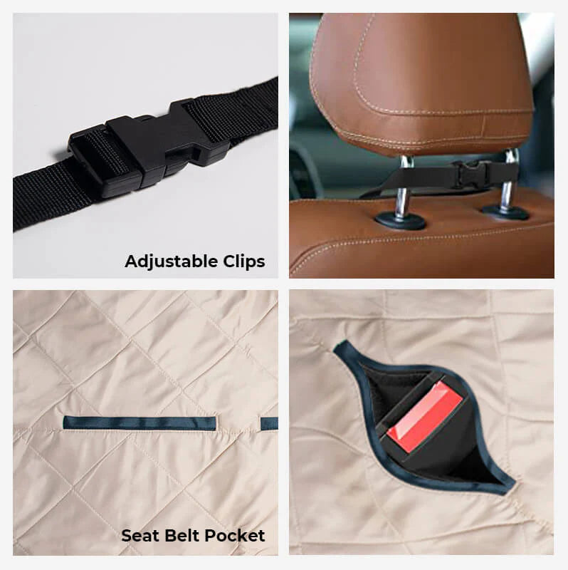 ComfyPaws – Comfortable Dog Car Seat Bed