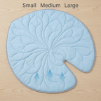 Cooling Leaf-Shaped Pet Mat – Washable Summer Mat with Non-Slip Bottom