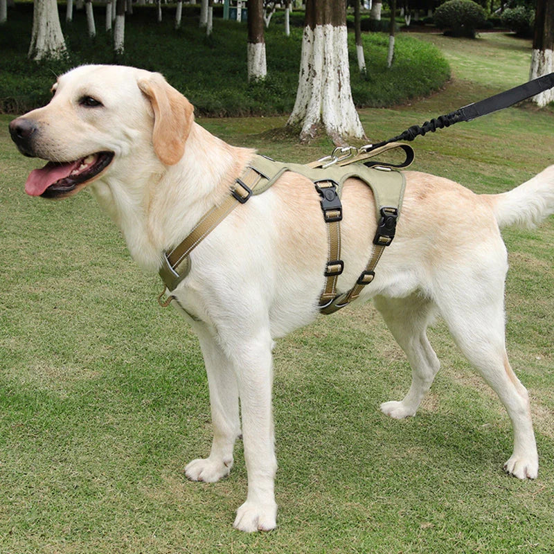 Reflective Anti-Pull Dog Harness GripGuard Comfort